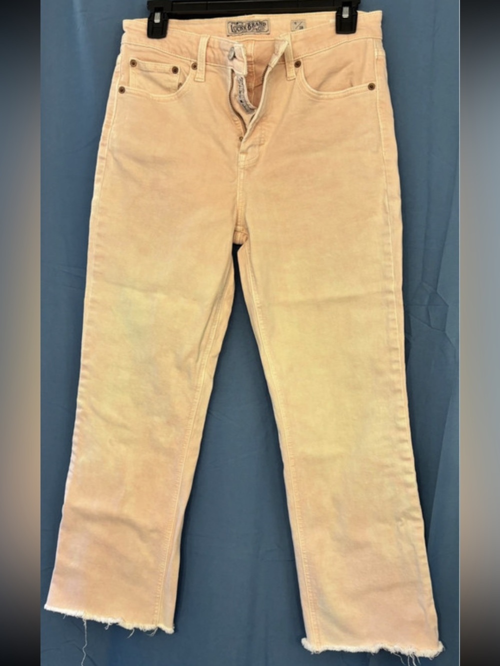 Lucky Brand Women's Boot Cut Jeans in Light Pink